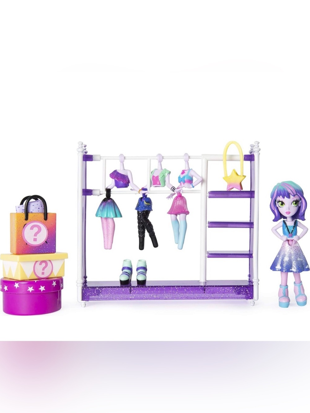 Off The Hook Style Studio Fashion Doll Playset - Pink & Blue